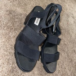 Steve Madden Strappy Block Heel